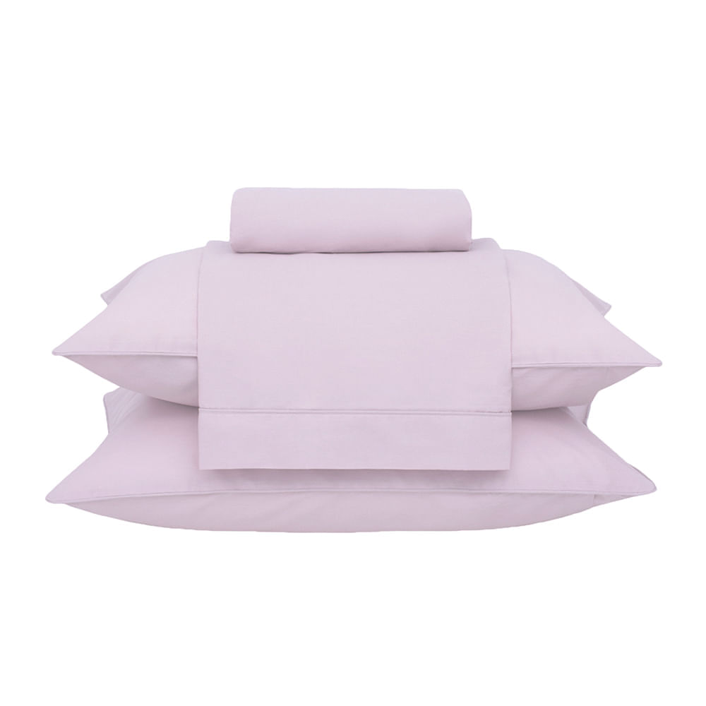 Basic-Percalle-Ref.-19333---Jogo-de-Cama-Casal---022---ROSA